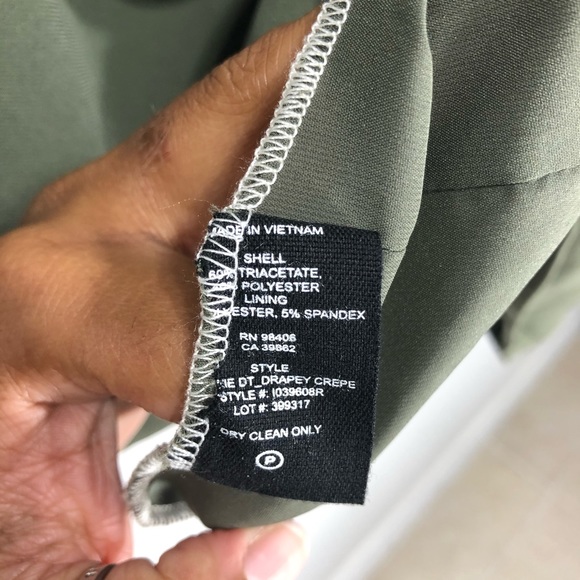 Theory Antazie Tie-neck Shift Dress - Picture 6 of 6